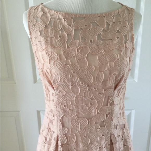 kate spade Dresses & Skirts - Kate Spade Floral Cutwork Fit & Flare Dress NWOT